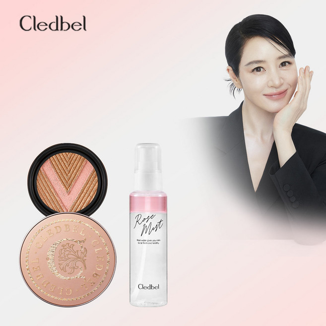 끌레드벨 글로우 파워 리프트 V쿠션 (본품 +리필 + 미스트), 2개, 23호