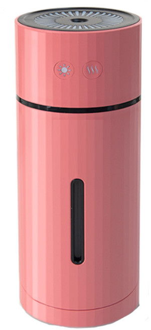 이노젠 I-mist Poly 각도조절 무선가습기 LED 무드등 포그 미니 가습기 USB 초음파식 차량용 휴대용, 코랄