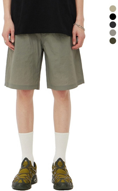 스위브 스위브 유니) 나일론타슬란 풀밴딩 5부 쇼츠 (레귤러핏)(LSAMCNH753P)