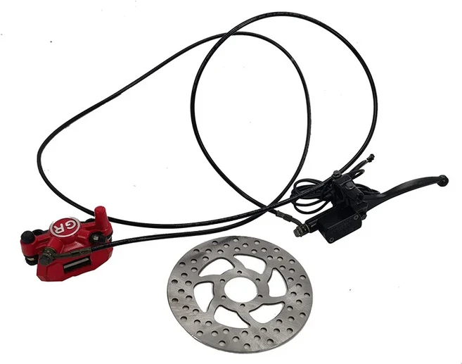 [호환] 할리 시티코코 전기 스쿠터용 유압 디스크 브레이크 펌프 어셈블리 전면 및 후면, 01 1 set