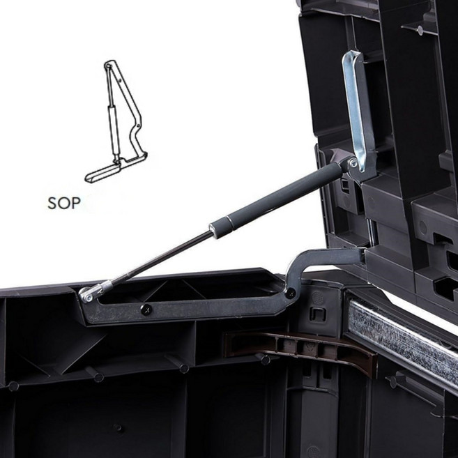 케터 웨스트우드 록우드 보르네오 수마트라 데크 박스용 교체 SOP 피스톤 힌지 1 개, 01 1 PC, 한개옵션1