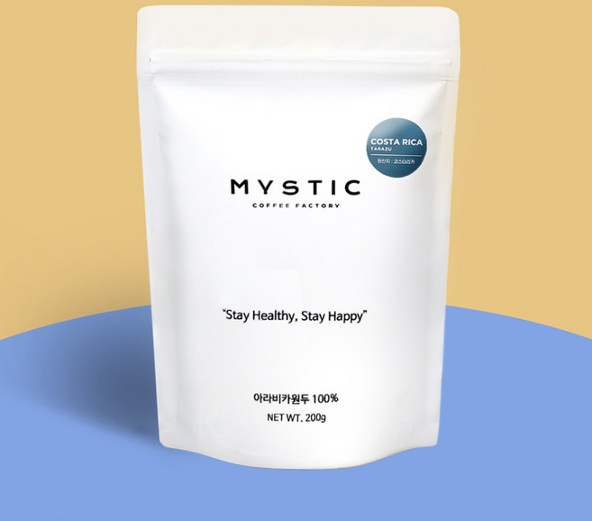 미스틱커피 원두커피 코스타리카 따라주 SHB, 에스프레소, 200g, 1개