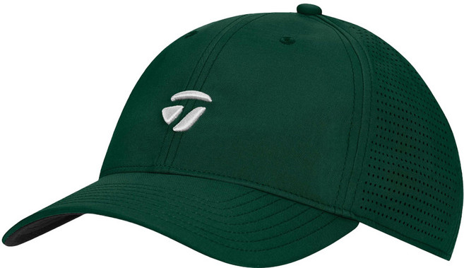 테일러메이드 26 LS 햄튼 퍼포레이티드 UF102 남성 골프모자, 그린, 1개