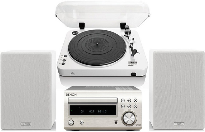 데논 RCD-M41+EZ-TB100BT+SC-N10 턴테이블 오디오세트, 단품