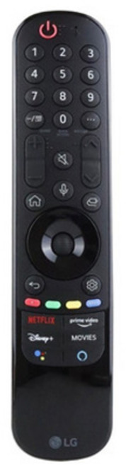 LG 정품 리모컨 MR21GA 스마트 TV 매직리모컨 OLED 올레드 스마트 겸용 넷플릭스 디즈니 음성인식, 1개