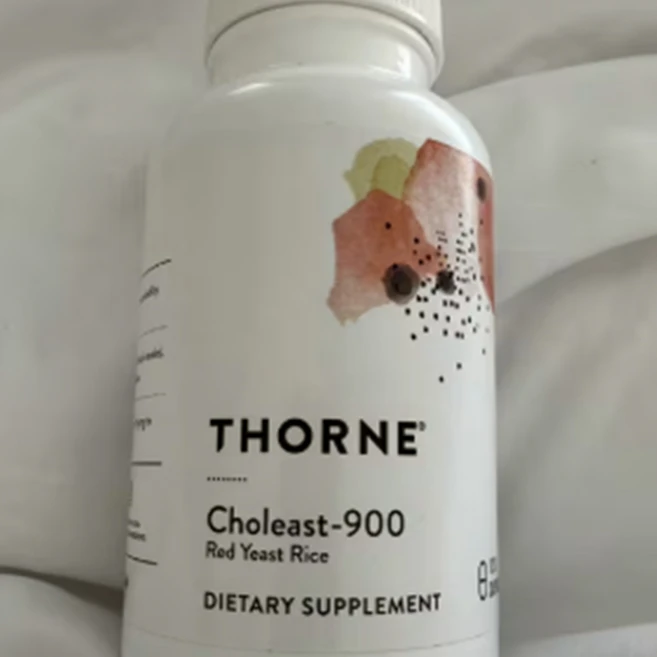 [1+1] Thorne Research 쏜리서치 콜레스트-900 120캡슐 Red Yeast Rice 홍국쌀 홍국 Monascus purpureus 쏜땡땡 손땡땡 손리서치 고약사, 120정 - 쿠팡