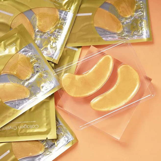 Jinghe 膠原蛋白水晶眼膜 緊實提拉 祛魚尾紋 黑眼圈, 1個