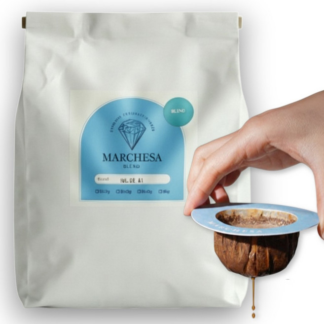 마르체사 30개입 벌크 드립백 커피 융드립 15g 원두8종 대용량, 콜롬비아 수프리모