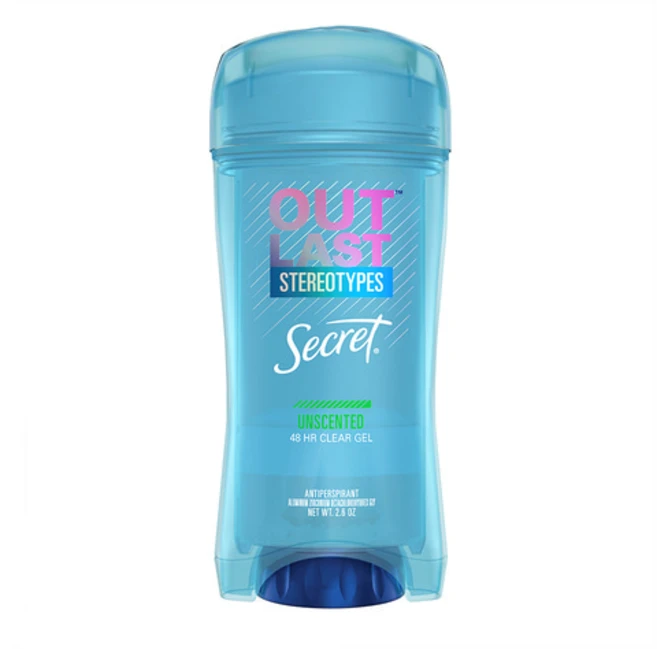 Secret 시크릿 아웃레스트 언센티드 클리어젤 데오드란트 73g 4팩 - 쿠팡