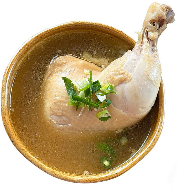 닭다리 곰탕 닭곰탕 삼계탕 백년가게 대구 맛집 일월정, 800g, 1개