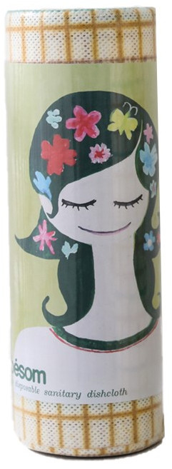 베베솜 롤행주 빨아쓰는 주방 행주 소형, 40개입, 1개