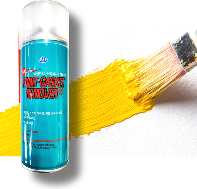 페인트 제거제 리무버 스프레이 차량 자동차 벽 욕실 얼룩 클리너 수성 유성 락카 본드 접착제 껌 제거 방법, 420ml, 1개