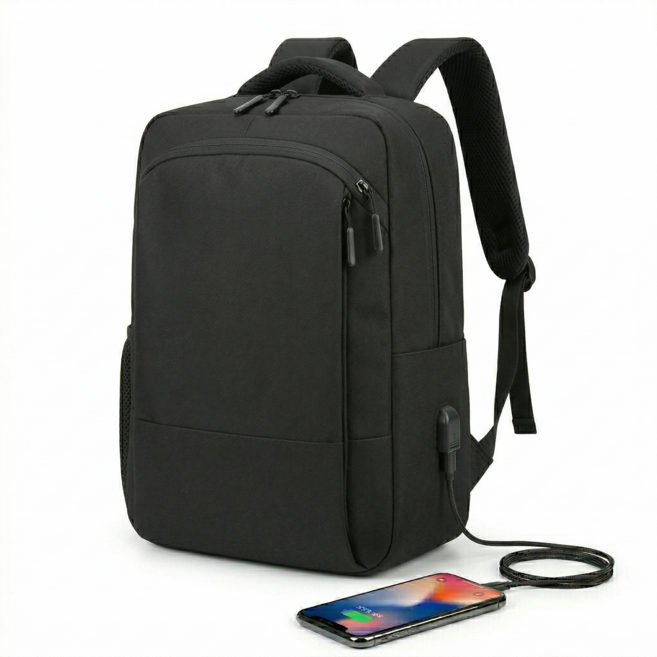 온리담 대용량 노트북 백팩 데일리 USB 충전백팩