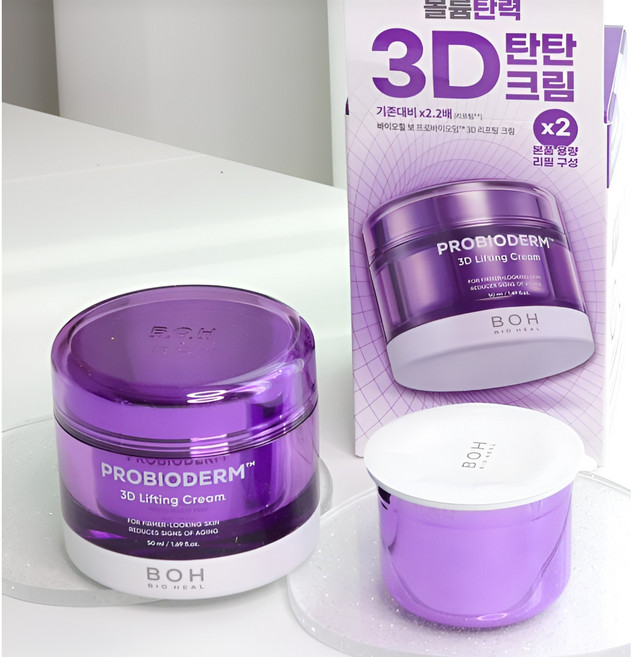 [본품+리필] 바이오힐보 프로바이오덤 3D 리프팅 크림, 1세트, 100ml