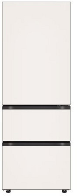 (25년형) LG 디오스 오브제 Fit & Max 1등급 324리터 김치냉장고 Z334GBB151 베이지/베이지, 베이지