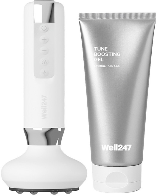 바디컷튠핏+튠부스팅젤 set 웰247 부항 원리 근막 저주파 마사지기, 바디컷튠핏+튠부스팅젤 1SET