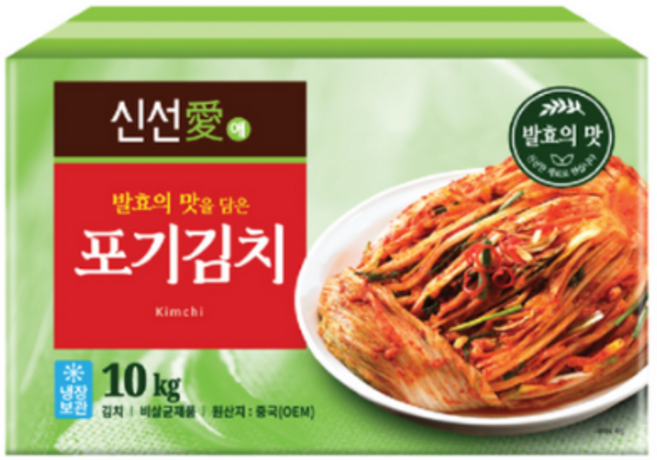 신선애 포기김치 10kg, 1개