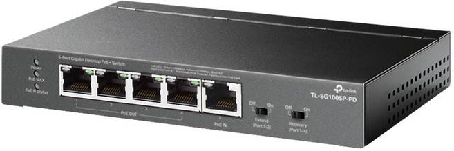 TP-LINK TL-SG1005P-PD PoE+ 5포트 스위칭허브, 1개