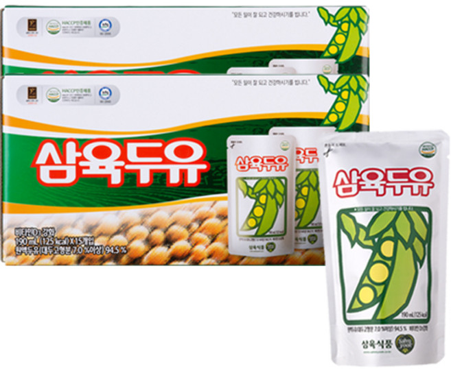 삼육두유 파우치, 190ml, 40개