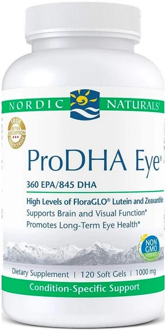 Nordic Naturals ProDHA Eye-Fish Oil노르딕네추럴스 프로DHA Eye 120정, 1팩 - 쿠팡