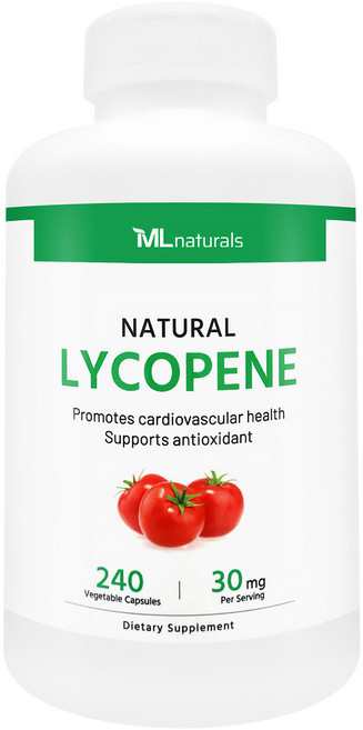 [미국번개배송] 신제품 착한명품 마이라이프 내추럴스 라이코펜 30 mg, 240정, 1개