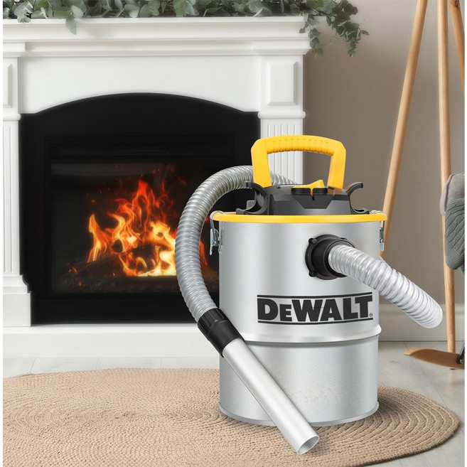 디월트청소기 25년 신형 화로대 청소기 재 흡입 DXV15A 캠핑장관리, 1개