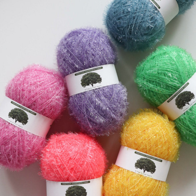 실감는삼촌 대용량수세미실 90g 코바늘수세미뜨기, 1개, 19.형광핑크