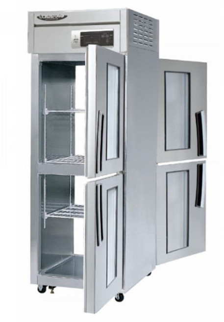 라셀르 600L LP-525R-2G 수직형 냉장고 양문형 스탠드냉장고 간냉식 주방 업소용