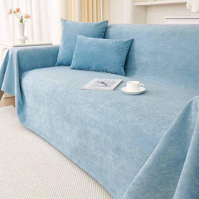 生活市集 加厚止滑防水防貓抓透氣 - 沙發毯/沙發蓋布/沙發巾/沙發防塵布/沙發罩/沙發墊