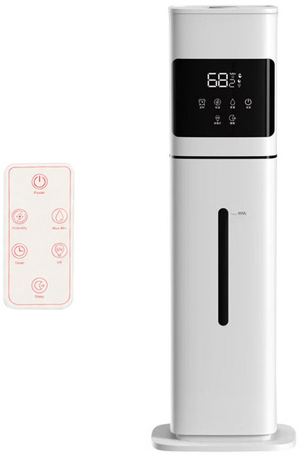 가정용 가습기 대용량 자동습도조절 UV살균 복합식 가습기 8L, 화이트