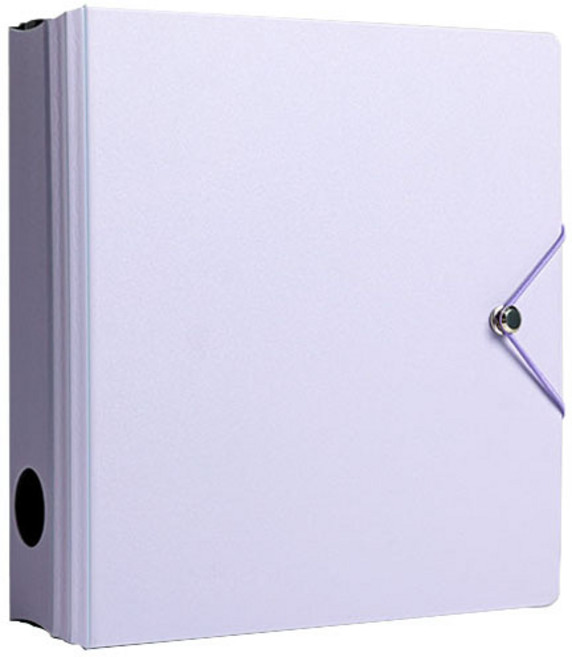 덕구닷컴 대용량 포카바인더 200장 수납가능한 포토카드 바인더, 퍼플/ 속지 50장 포함