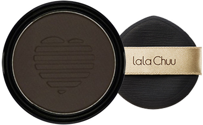 라라츄 헤어쿠션 마스터 헤어라인 쉐도우 리필 새치 정수리 헤어 이마라인 커버, 다크브라운리필9g, 1개