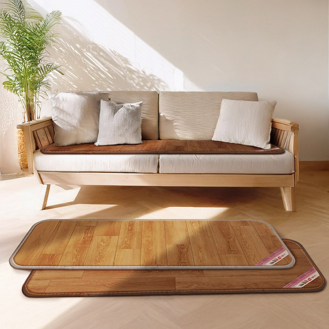 일월 원목무늬 전기매트 전기장판 모노륨 장판소재 소파전기매트 애견용매트호환, 단품