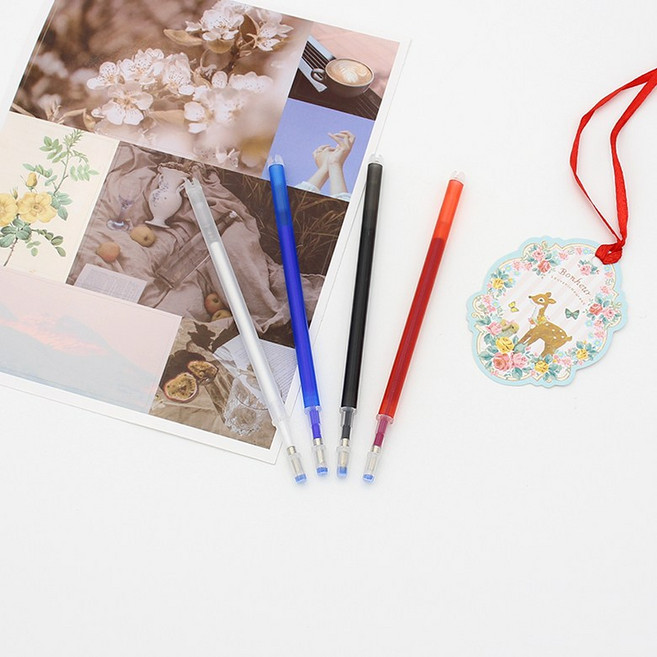 베이직 열펜심 아이롱펜 열펜리필, 블루, 1개