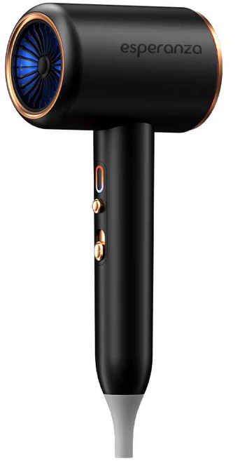 고출력 헤어 드라이어 2400W 에어샷 드라이기, STL-8878PRO, 블랙