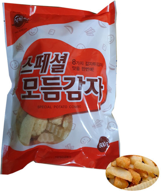 지키미 스페셜 모듬감자 500g (아이스박스.팩포함가), 1개