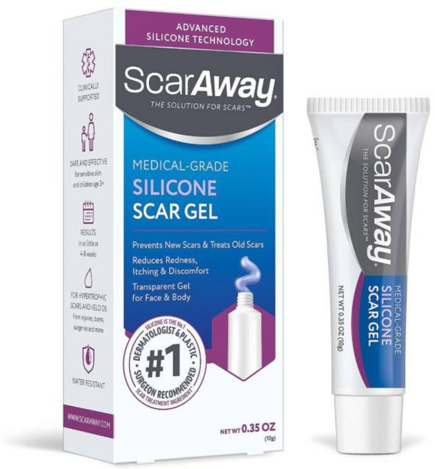 ScarAway 스카어웨이 실리콘 스카 젤 10g, 1개