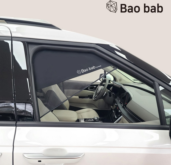 바오밥 차량용 햇빛가리개, 4세대카니발 전용-운전석, 1개