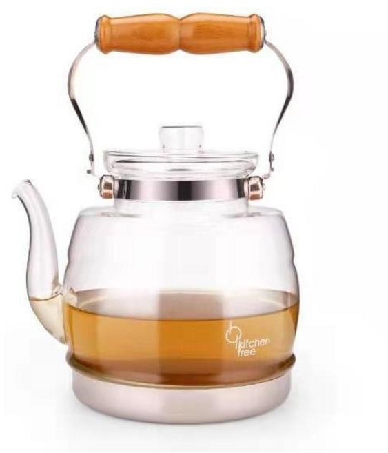 씨와이케이 인덕션 유리주전자3500ml, 1개