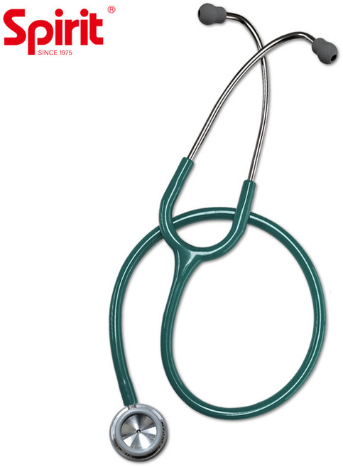 스피릿 의사용 청진기 CK-S601PF 양면형 의료기기, 라이트 그린, 1개