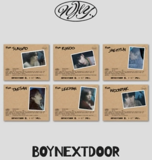 보이넥스트도어 앨범 와이 EP1집 WHY LETTER ver 레터버전, 랜덤, 단일 - 쿠팡