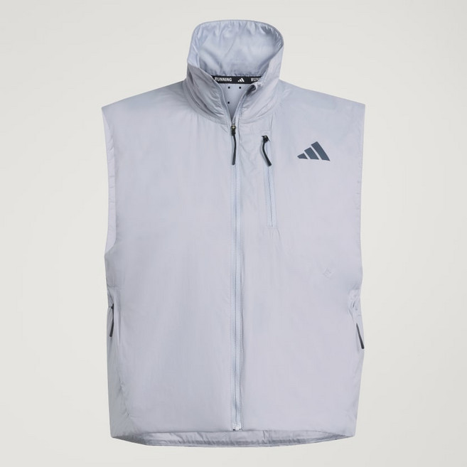 아디다스 여성 러닝 베스트 달리기 나일론 마라톤 런닝 조끼 기능성 웜 등산 조끼 지퍼 주머니 단열 소재 자켓