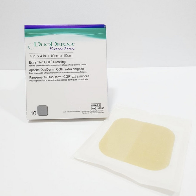 콘바텍 듀오덤 엑스트라씬 10매 상처 습윤밴드 재생테이프 피부 화상 흉터 습식, 1세트, 10개입