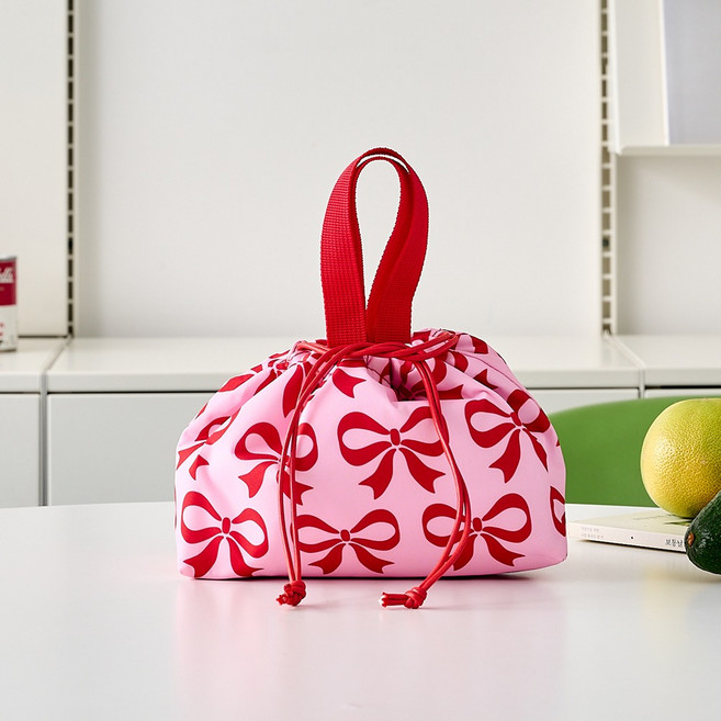 모던하우스 디어데이 보온보냉 파우치백, 리본, 1개