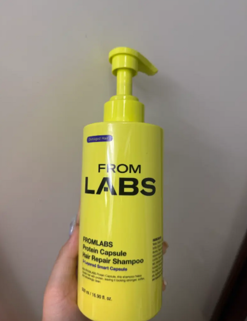 프롬랩스 단백질 흡착 샴푸 (노설페이트), 3개, 500ml