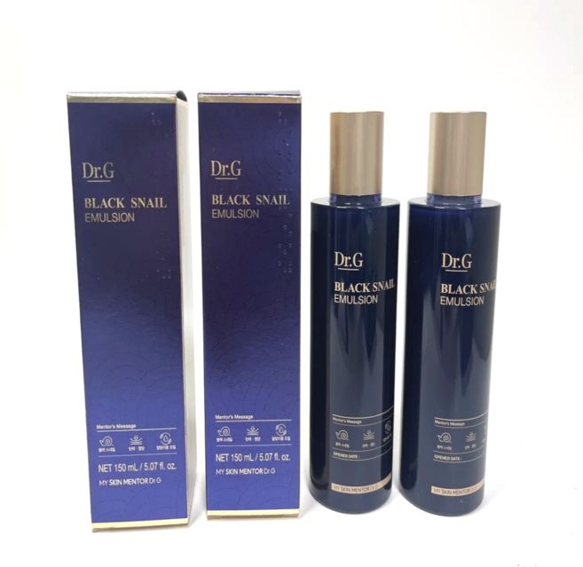 닥터지 블랙 스네일 에멀전, 150ml, 2개
