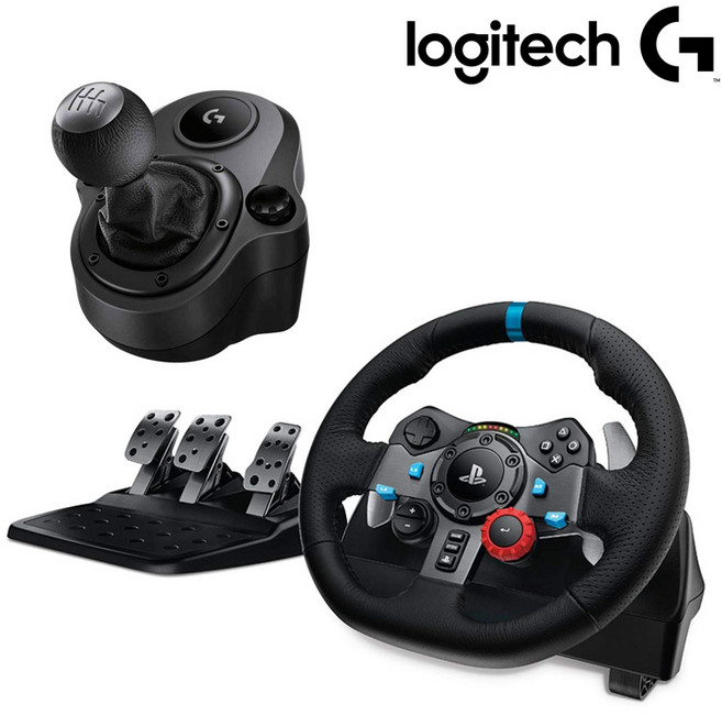 로지텍G G29 레이싱휠+드라이빙 쉬프터 SET (PS4 PS3 PC 로지텍코리아 정품 2년AS), 1세트