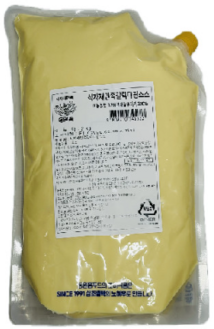 [동원] 동원 비셰프 갈릭디핑소스 2kg (냉장)(업소용)(피자엣지소스)_치즈왕자, 1개