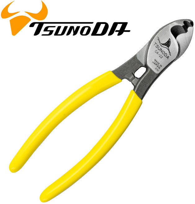 츠노다 TTC 핸들 케이블커터 CA-22 38 60 22S 스프링타입 배선용 일제, 1개, CA-60