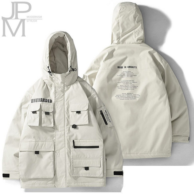 제이피엠 남자 후드패딩 다중포켓 낚시점퍼 작업복 누빔 겨울용 아우터 아웃도어점퍼 마지막수량 최대할인판매 TX19